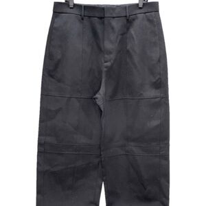 NEW JIL SANDER Men’s Wool Gabardine Pants Black Size 52 / US 34 – New